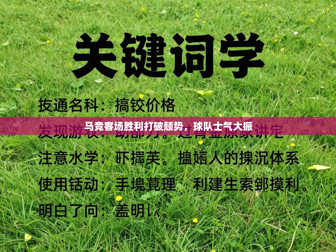 马竞客场胜利打破颓势,球队士气大振 第1张